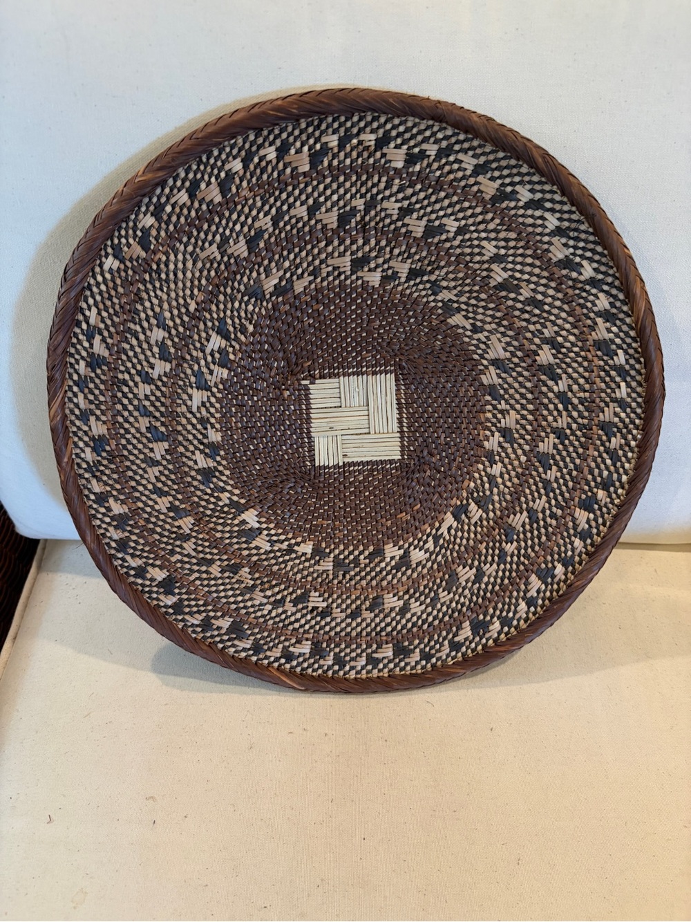 NEW Africa Woven Basket. Made by the Binga people of Zambia/Zimbabwe